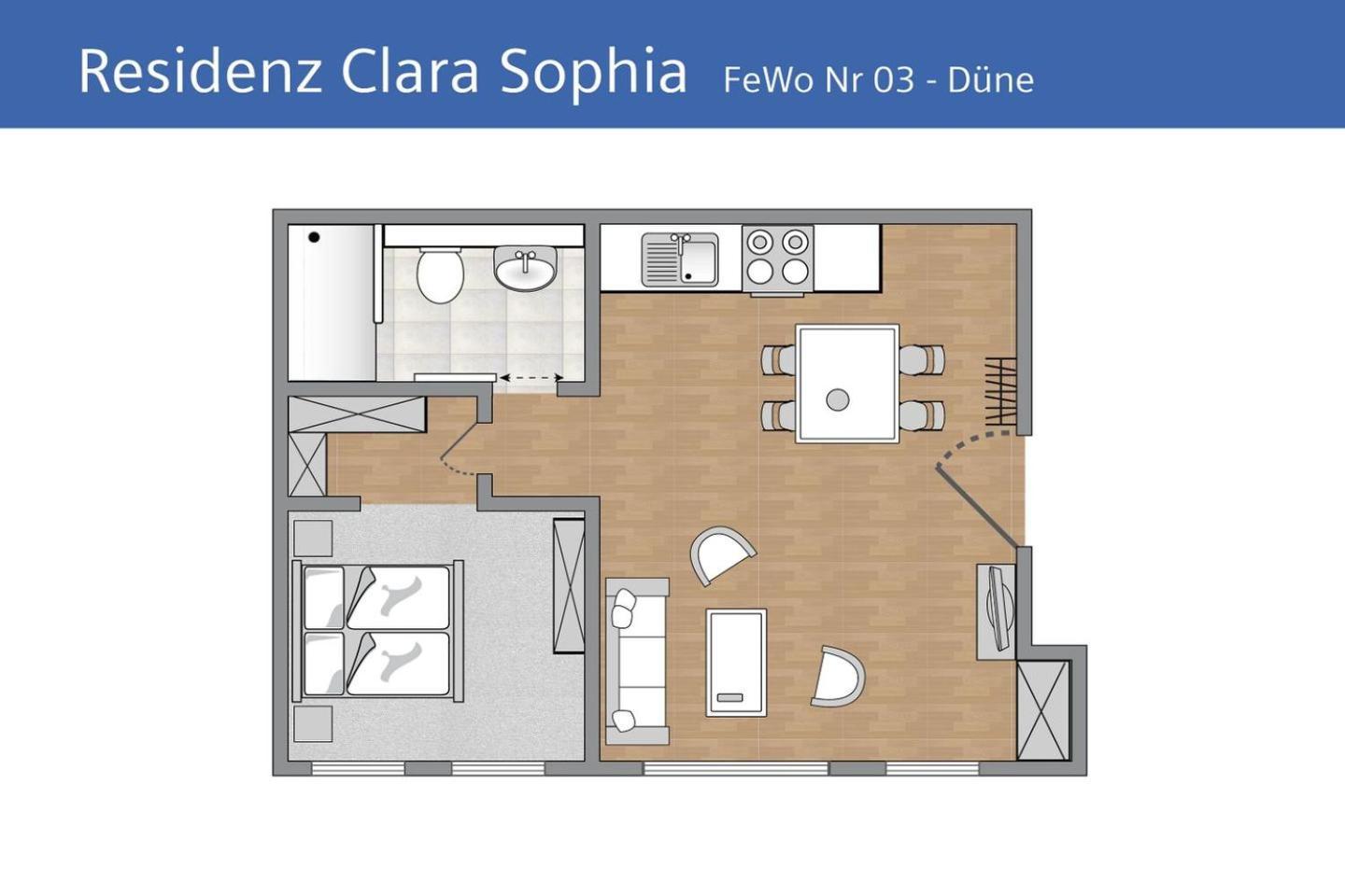 Ferienwohnung Duene In Der Residenz Clara Sophia Ostseebad Ostseebad Binz Exterior foto