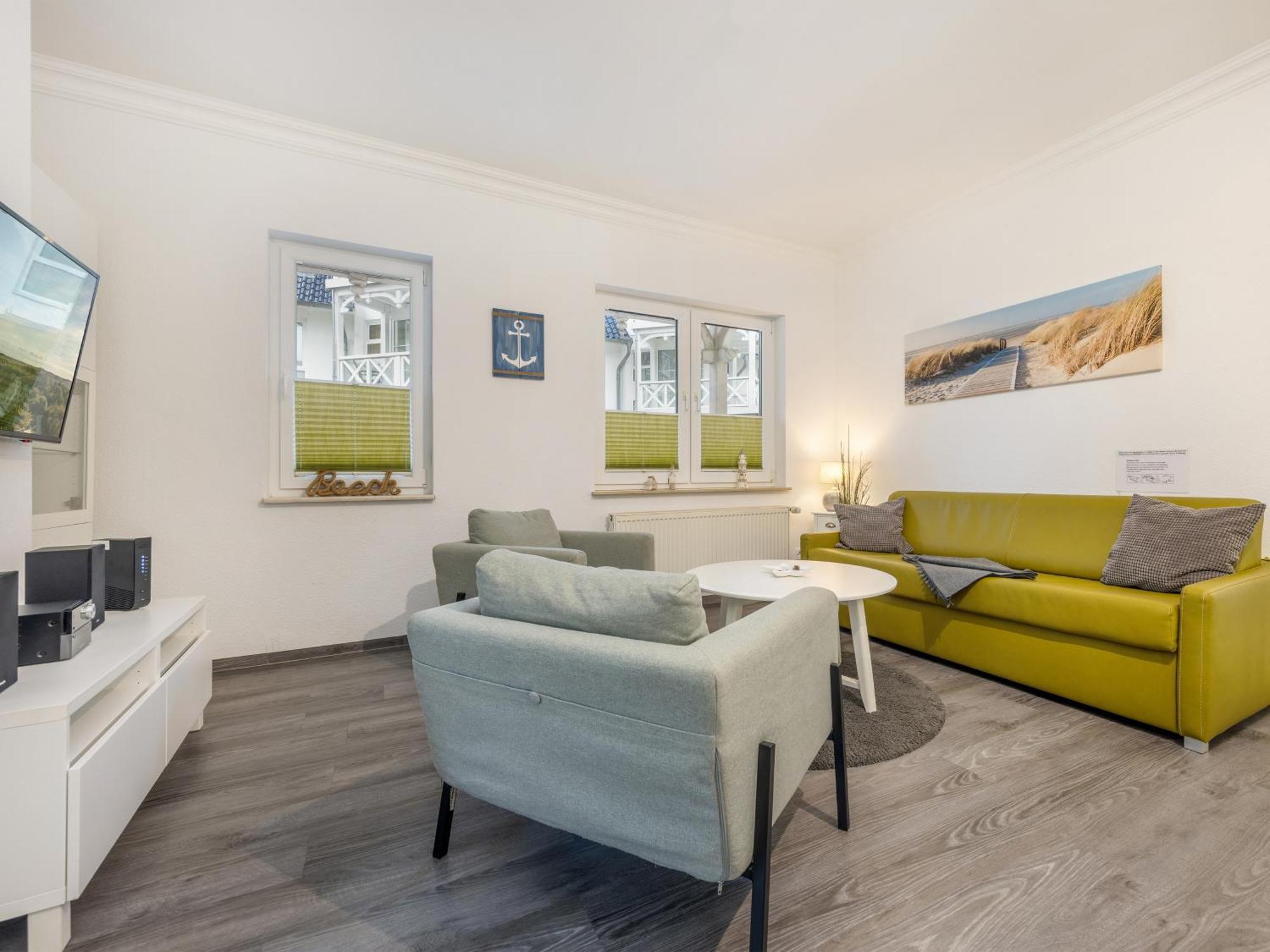 Ferienwohnung Duene In Der Residenz Clara Sophia Ostseebad Ostseebad Binz Exterior foto